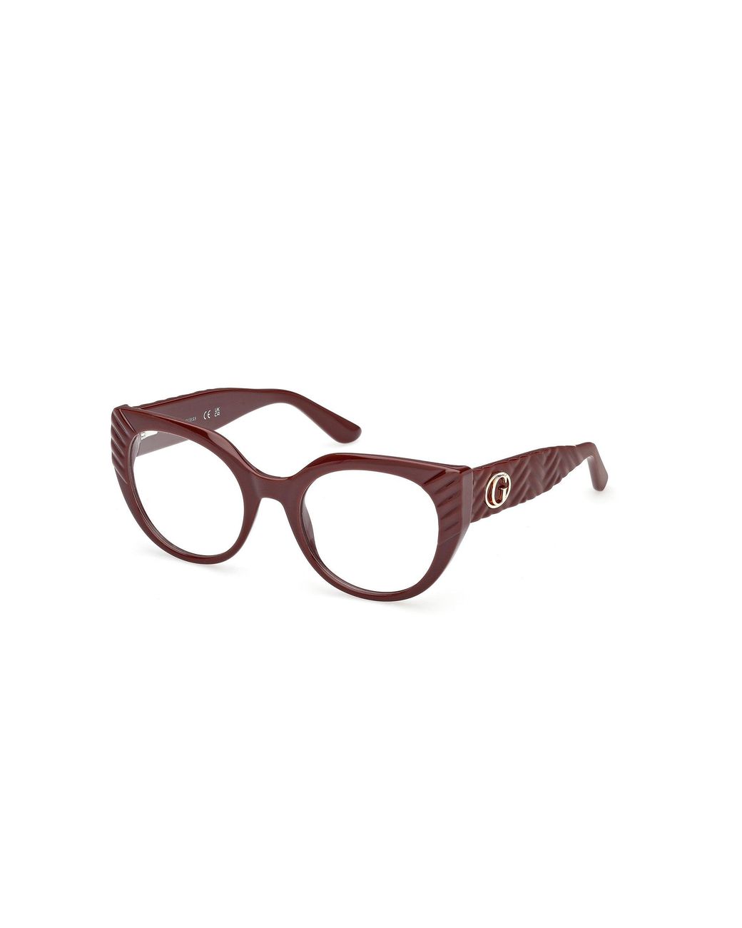 Guess Black Gu50306 069 Optical Frames Injected Cat Eye Normal