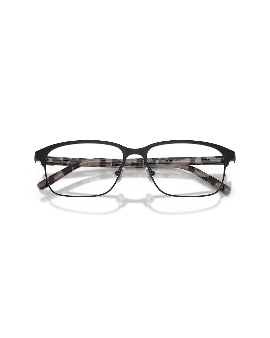 DIESEL Black Dl5014 1046 Optical Frames Metal Transparent Squared Normal