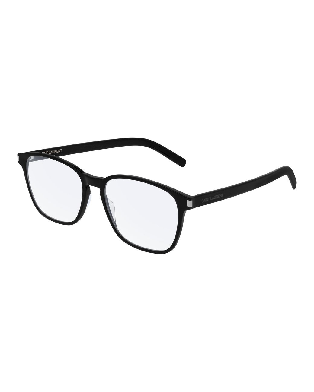 Saint Laurent Black Sl 186-B Slim B Slim Optical Frames Acetate Squared