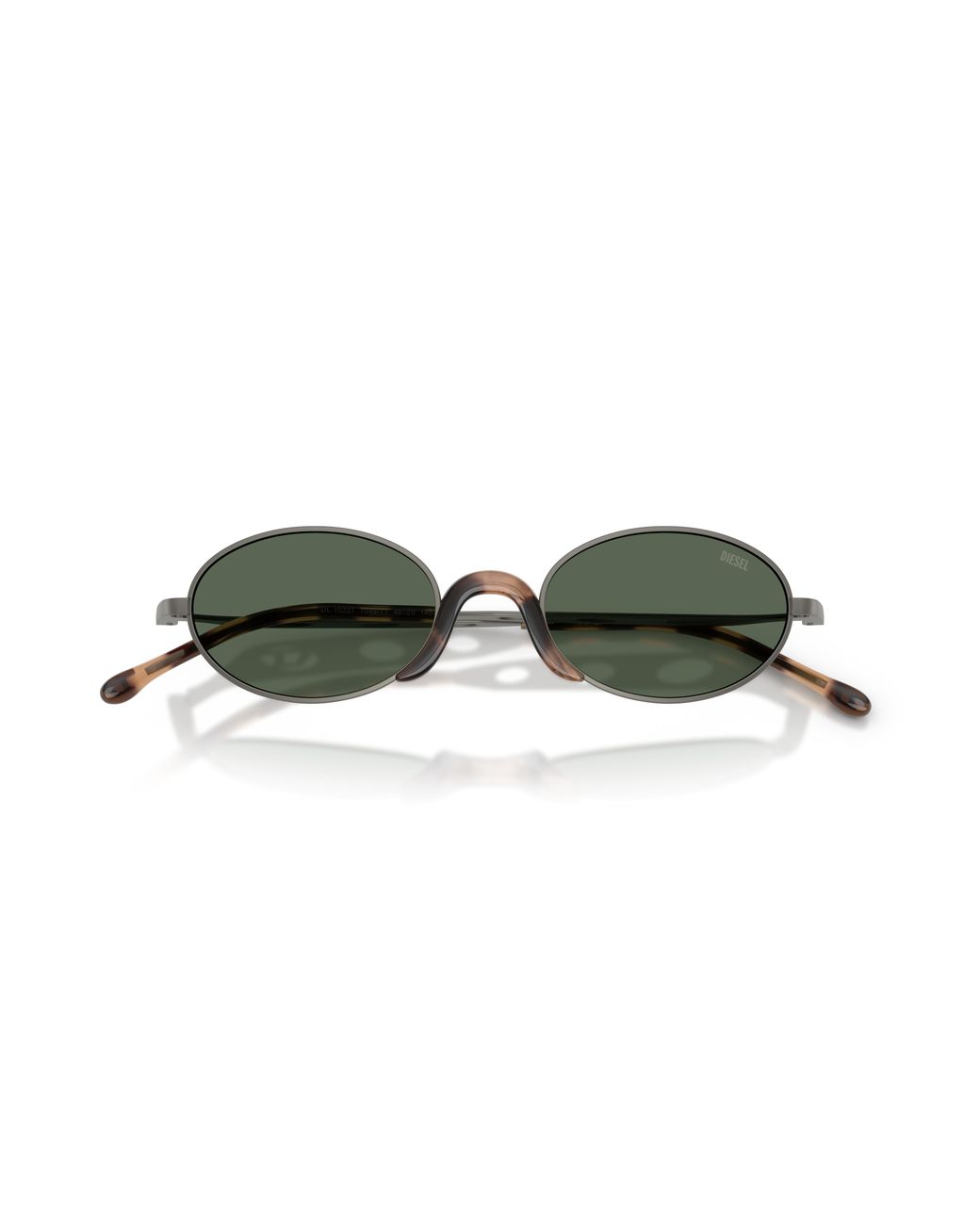 DIESEL Black Dl1023T 104971 Sunglasses Titanium Round Normal