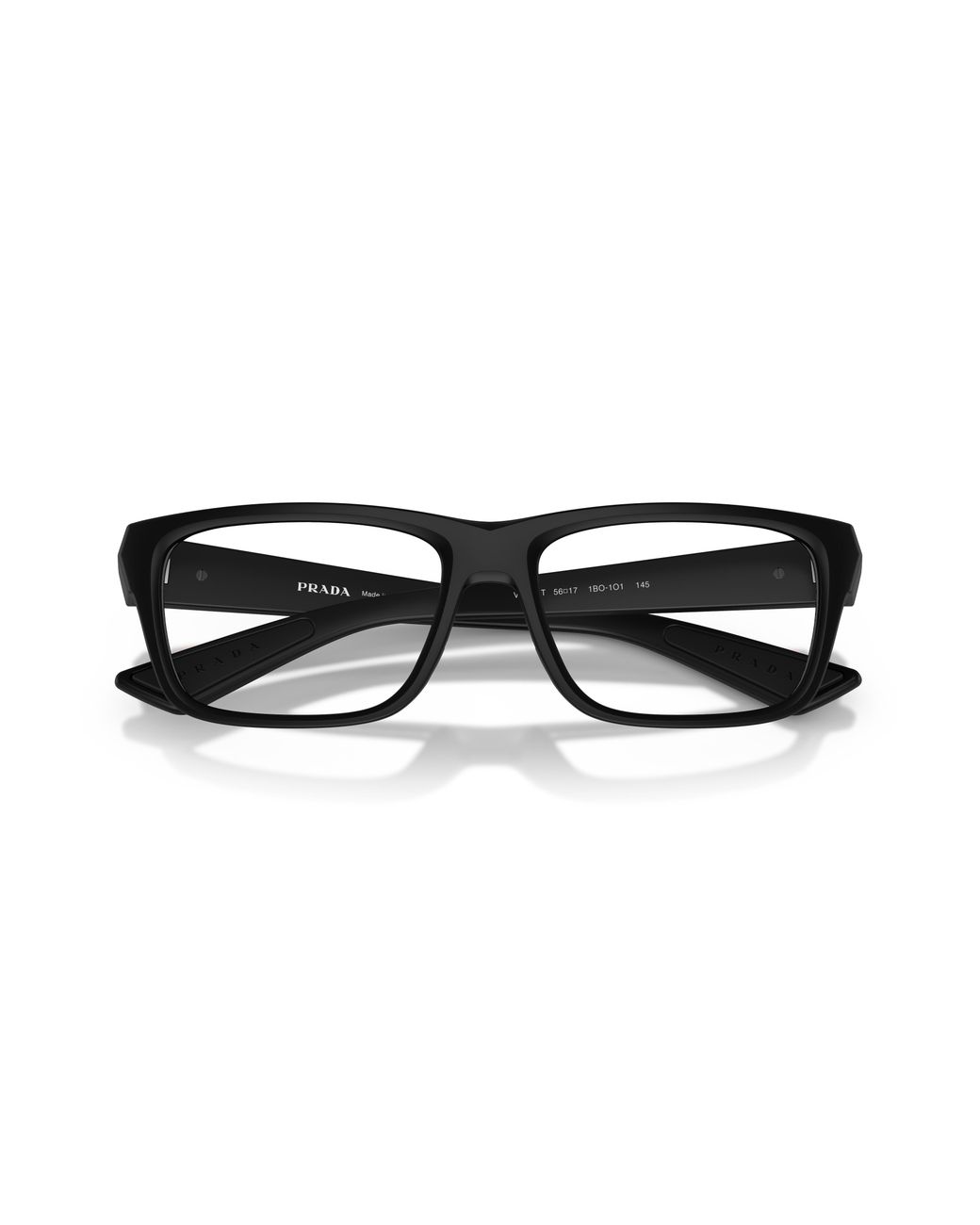 Prada Linea Rossa Black Ps 02Tv 1Bo1O1 Optical Frames Injected Transparent Pillow Normal for men