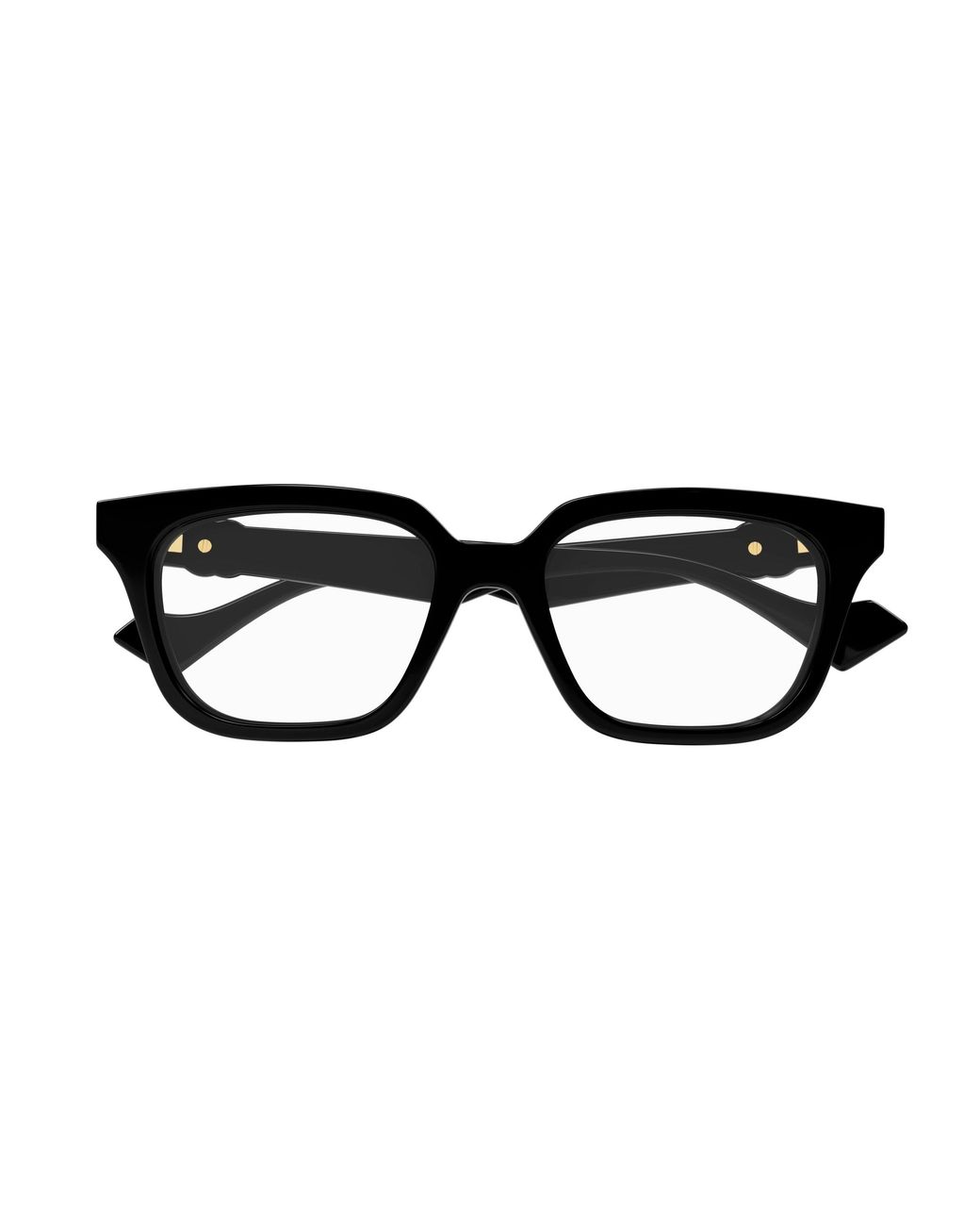 Gucci Black Gg1537Ok 001 Optical Frames Injected Transparent Squared