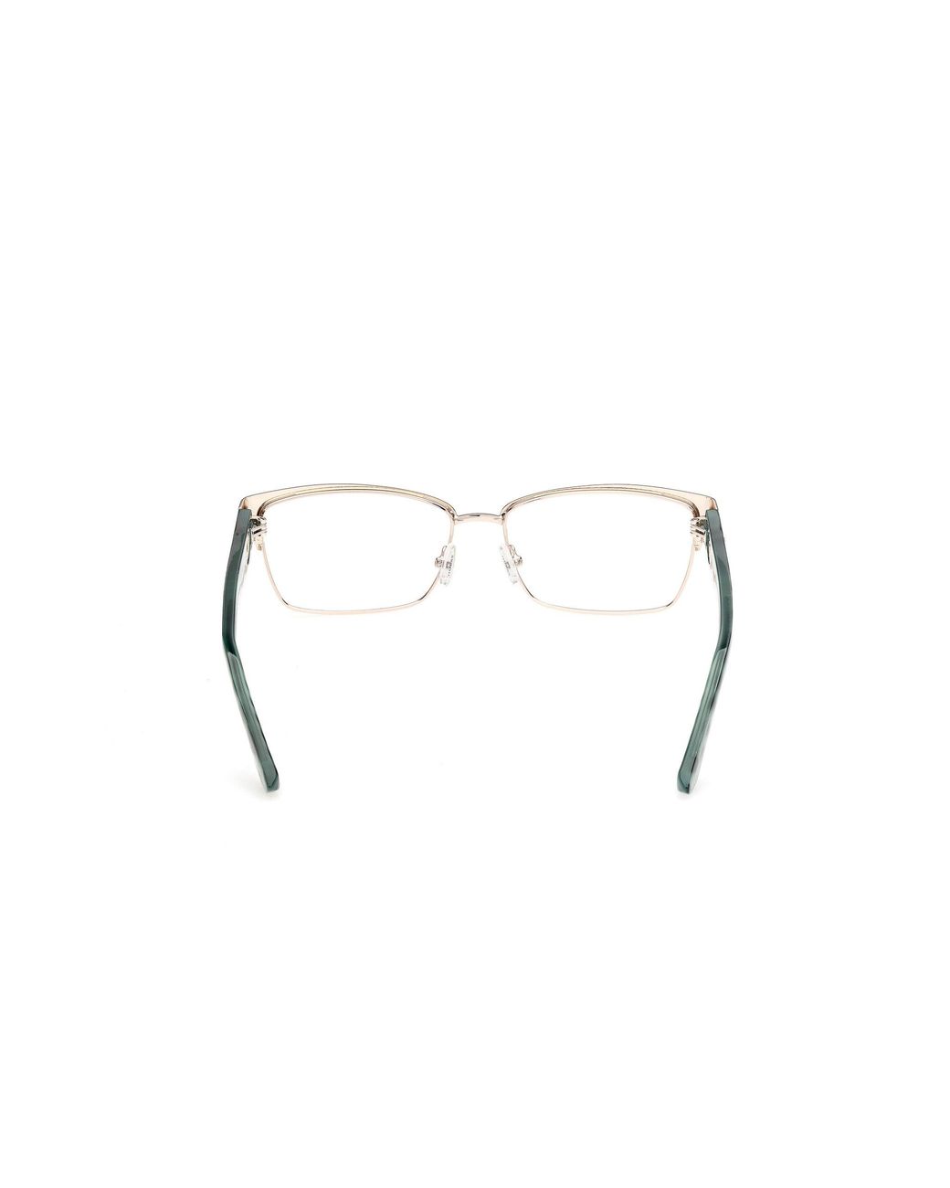 Guess Black Gu50383 97 Optical Frames Metal Squared Normal