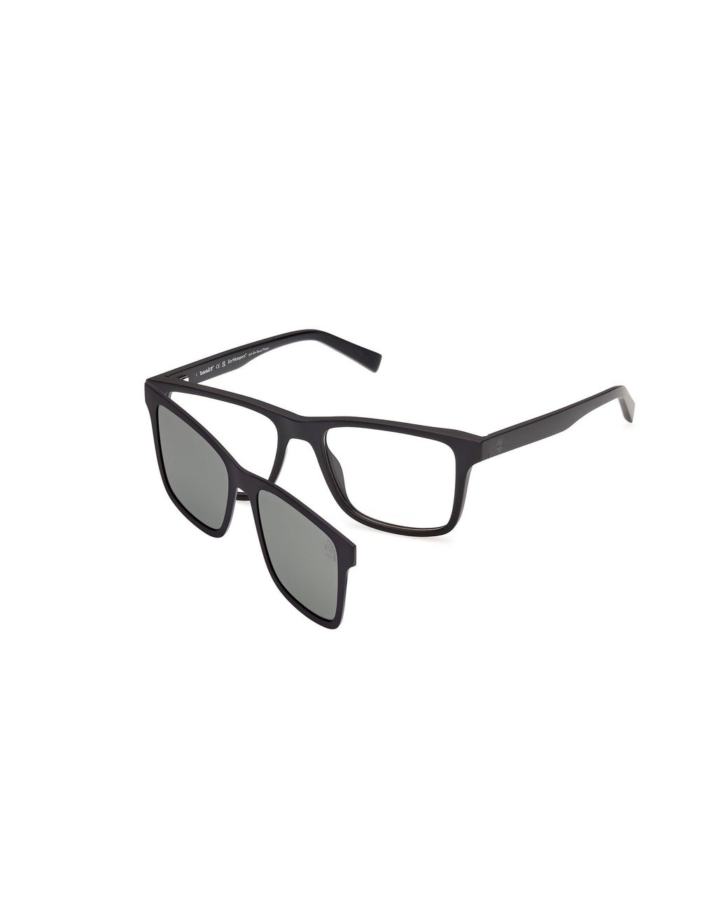 Timberland Black Tb50105 002 Optical Frames Injected Squared Normal