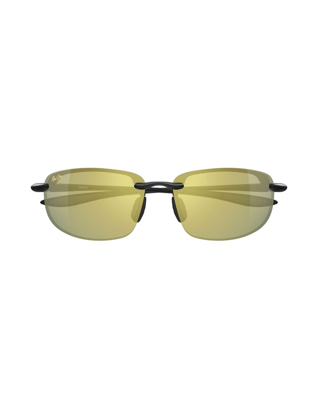 Maui Jim Black Mj0407S 080 Sunglasses Bio-Injected Squared