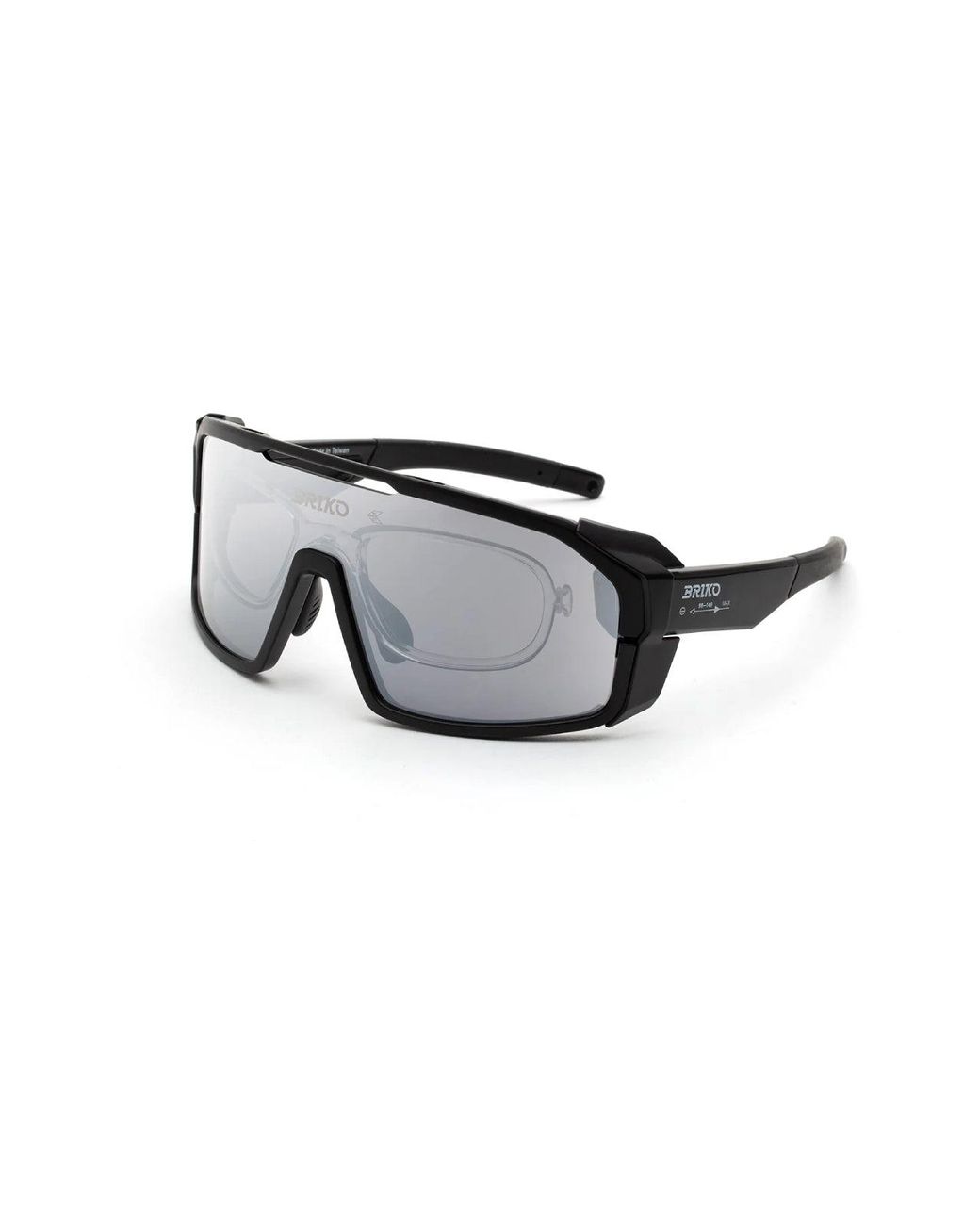 Briko Black A7I Load Modular A0G Sunglasses Plastic Mask Normal Mirror