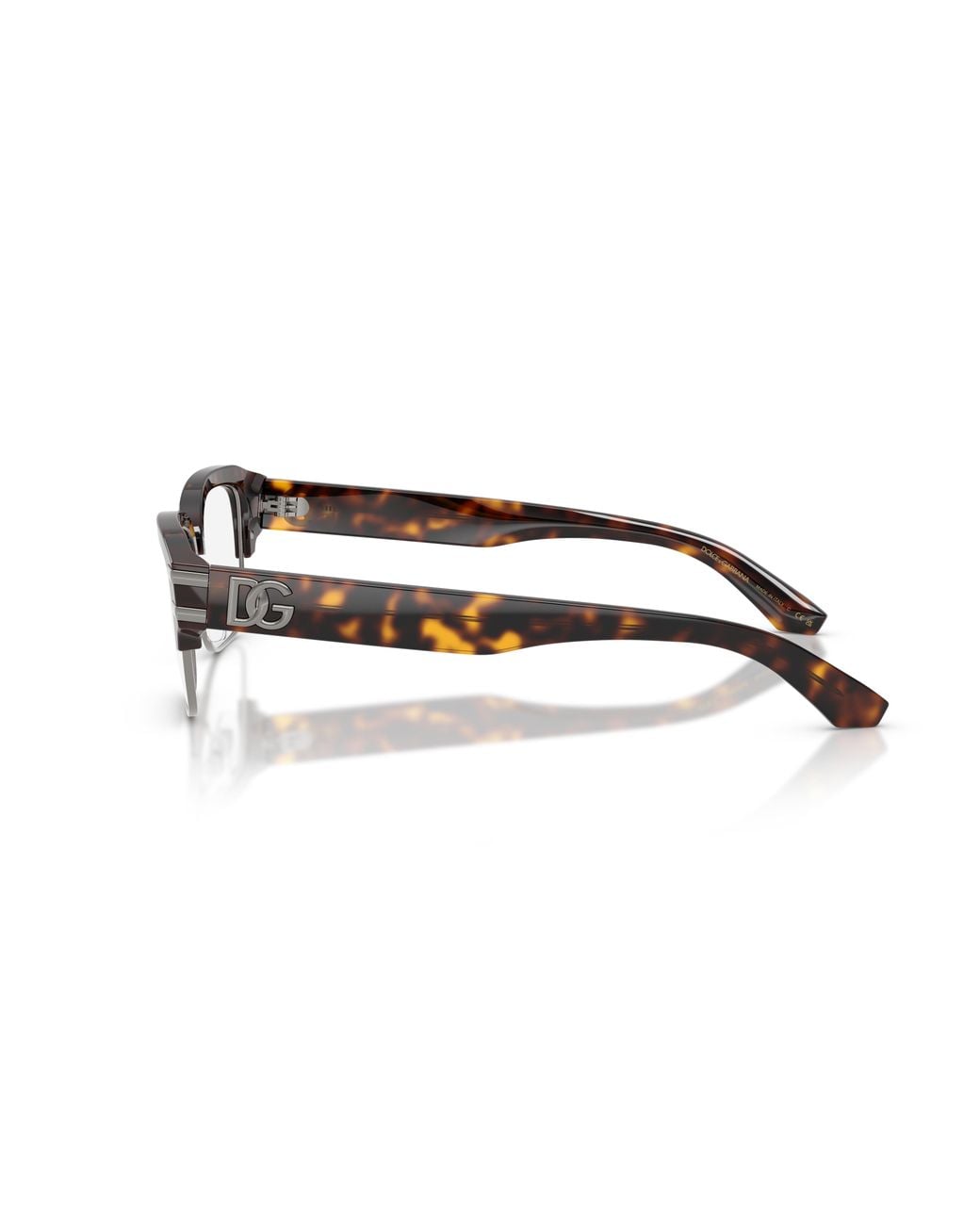 Dolce & Gabbana Black Dg3456 502 Optical Frames Acetate Transparent Squared Normal for men