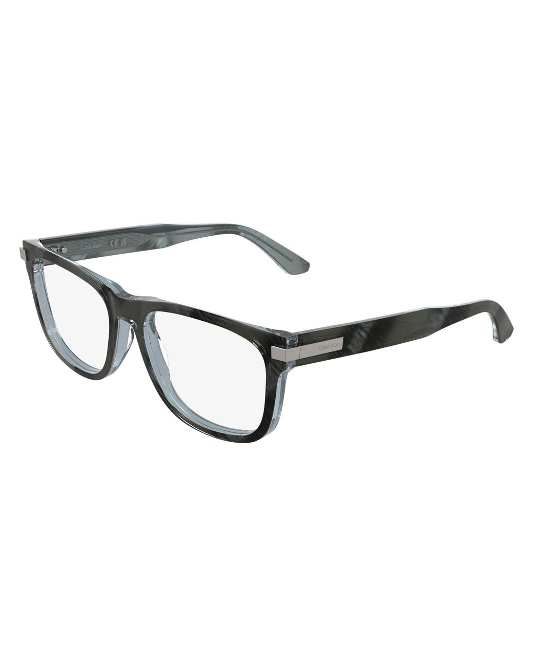 Calvin Klein Black Ck25540 003 Optical Frames Acetate Squared Normal for men