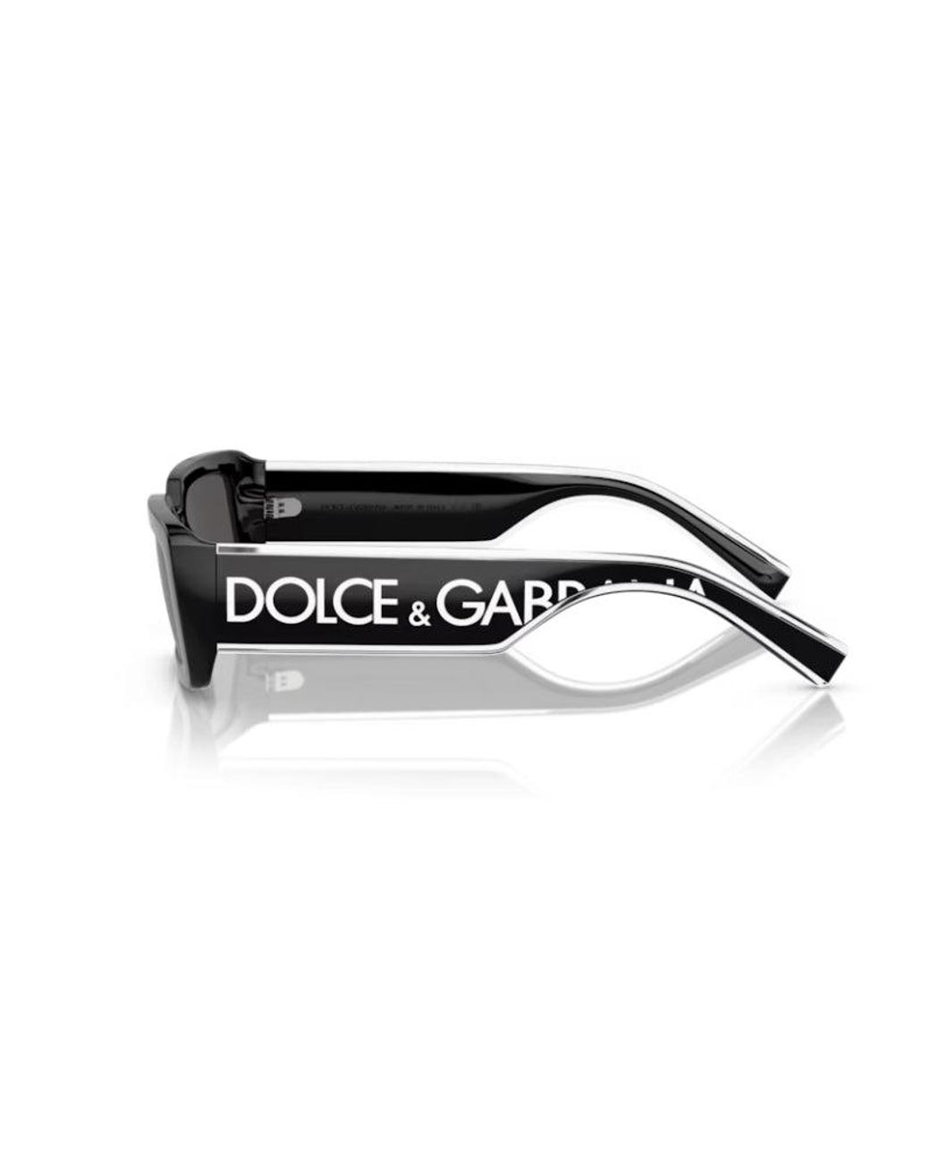 Dolce & Gabbana Black Dg6187 501/87 Sunglasses Injected Squared Normal
