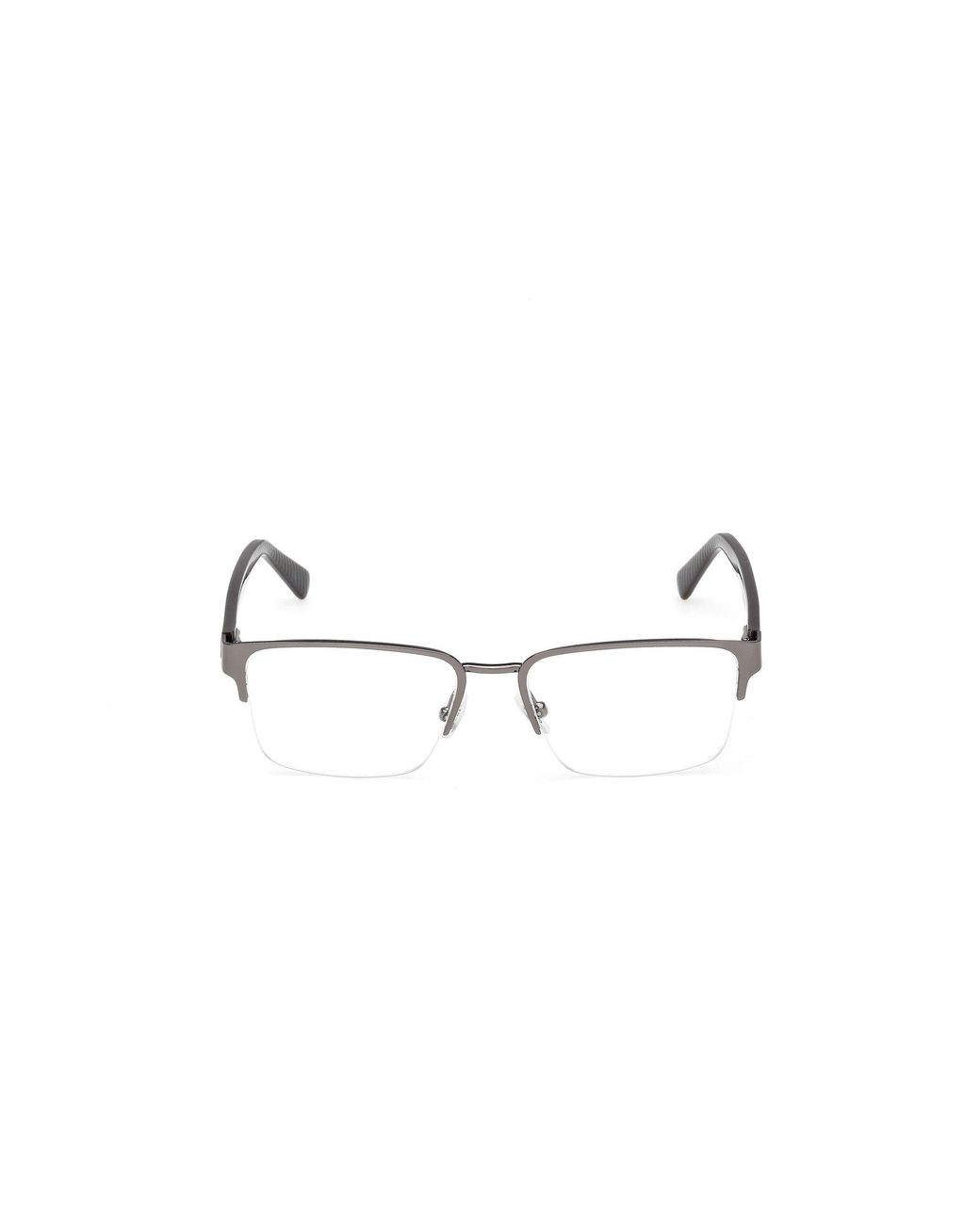 Guess Black Gu50326 9 Optical Frames Metal Squared Normal for men