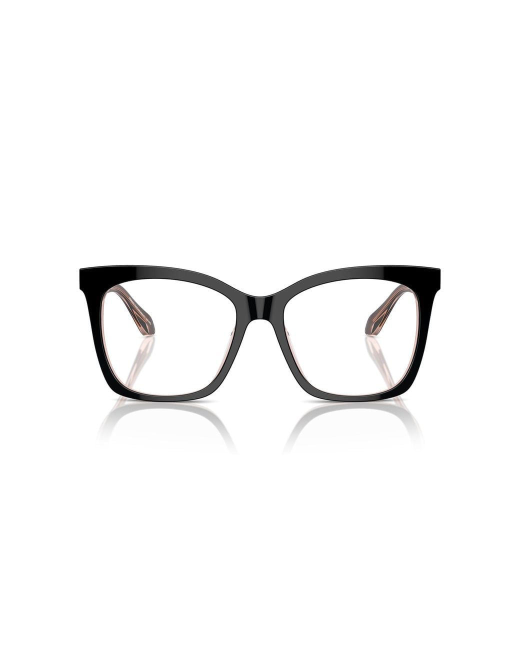 Giorgio Armani Black Ar7254U 6089 Optical Frames Acetate Transparent Squared Normal
