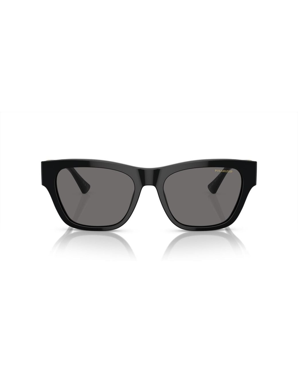 Versace Black Ve4457 Gb1/81 Sunglasses Acetate Squared Polarized for men