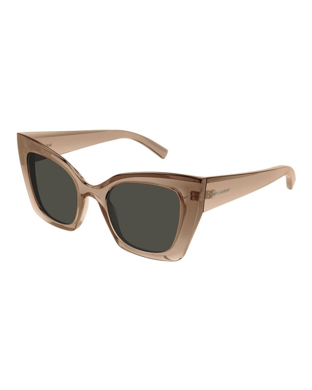 Saint Laurent Black Sl552 Cat Eye Sunglasses