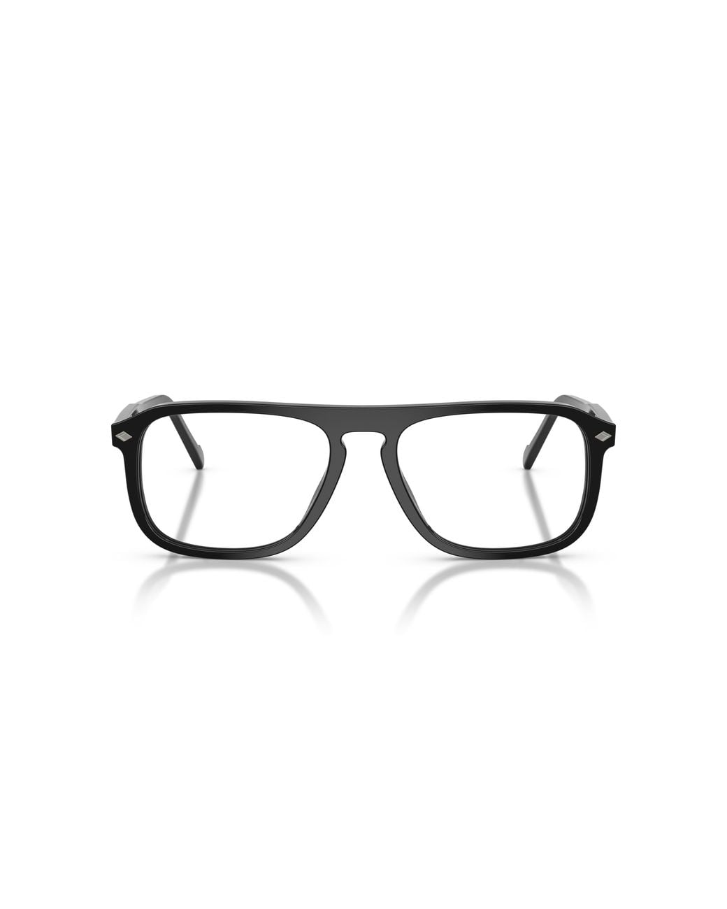 Vogue Eyewear Black Vo5753 W44 Optical Frames Acetate Transparent Pillow Normal for men