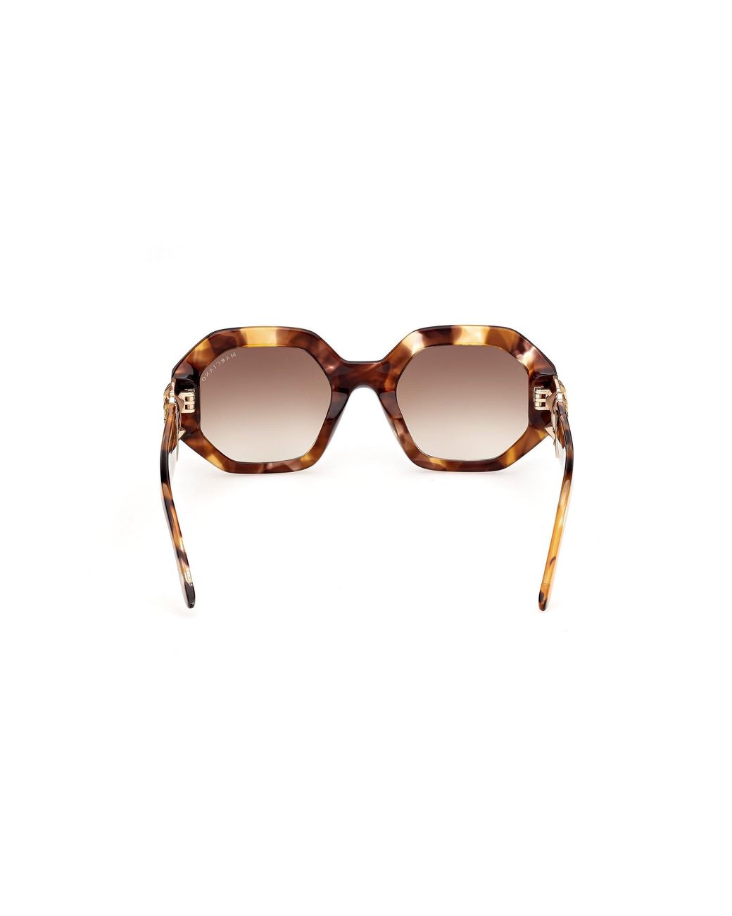 Guess Black Gm00049 53F Sunglasses Acetate Geometric Normal