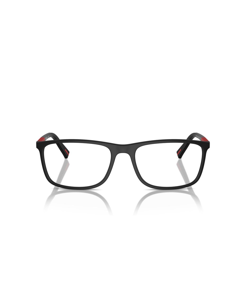 Prada Linea Rossa Black Ps 03Qv Dg01O1 Optical Frames Injected Squared Normal for men