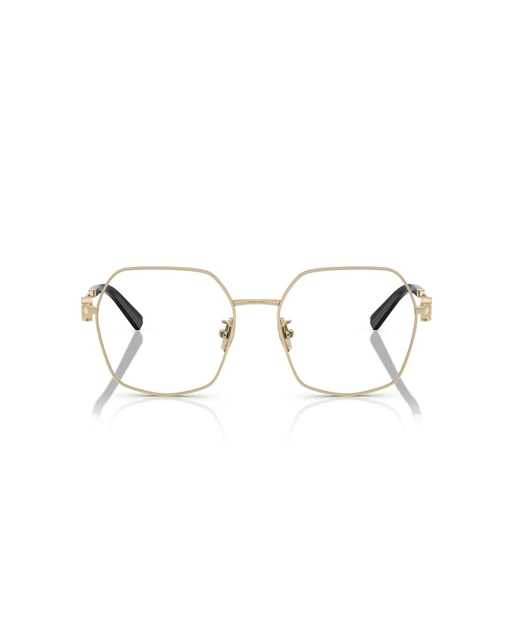 Tiffany & Co Black Tf1165Bd 6021 Optical Frames Steel Geometric Normal