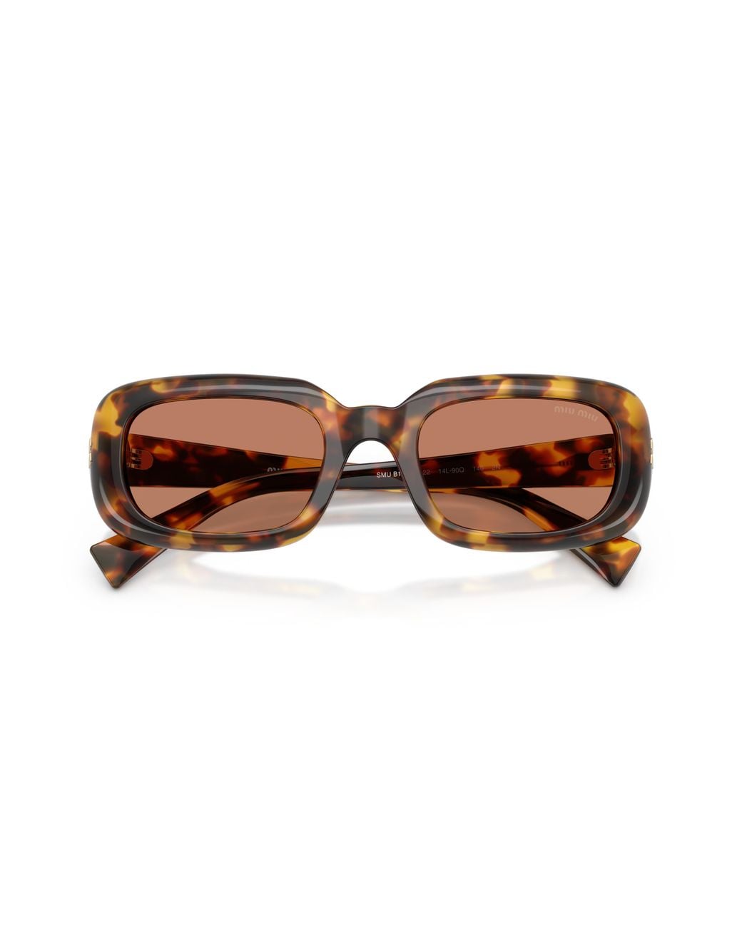 Miu Miu Black Mu B13S 14L90Q Sunglasses Acetate Squared Normal