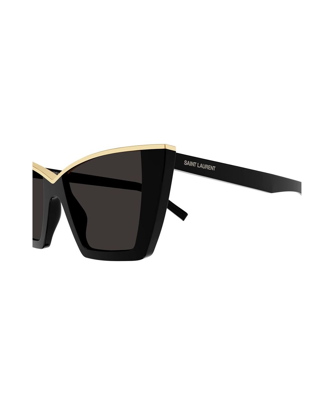 Saint Laurent Black Sl 570 001 Sunglasses Acetate Cat Eye Normal