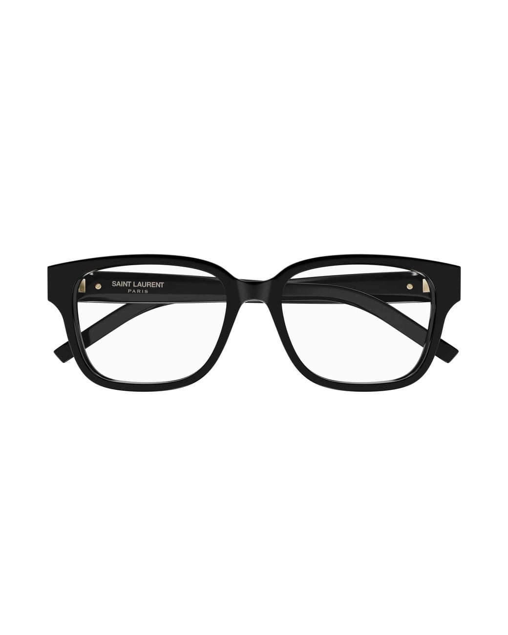 Saint Laurent Black Sl M150/F 001 Optical Frames Acetate Transparent Squared