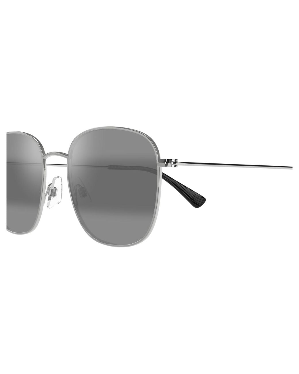 Maui Jim Black Mj0657Sa 001 Occhiali Da Sole Metallo Grigio Squadrata