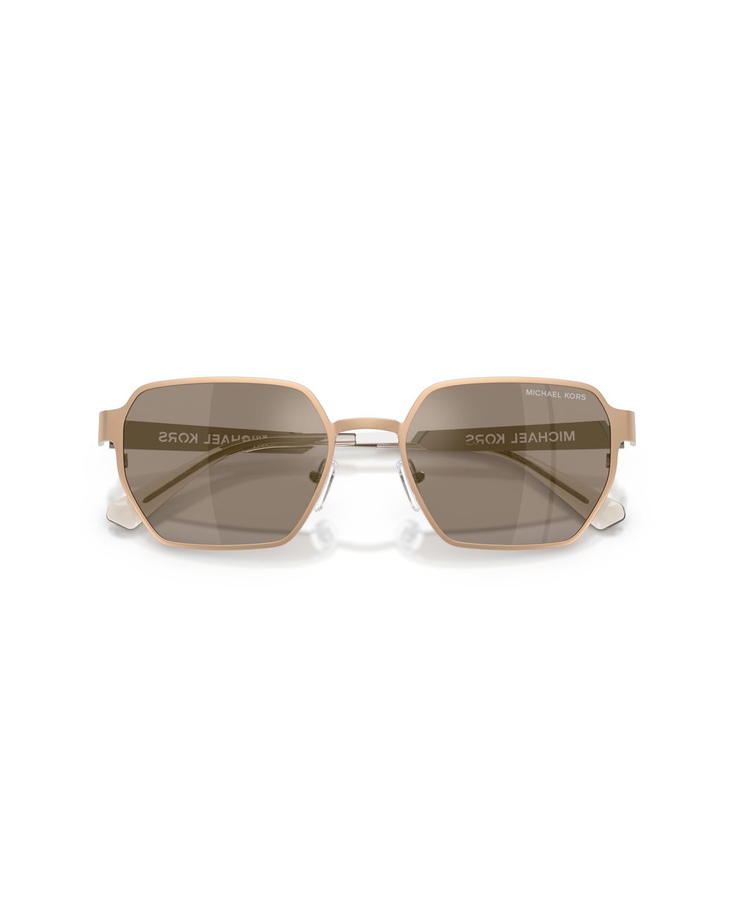 Michael Kors Black Mk1183 Madagascar 10145A Sunglasses Metal Geometric Normal for men