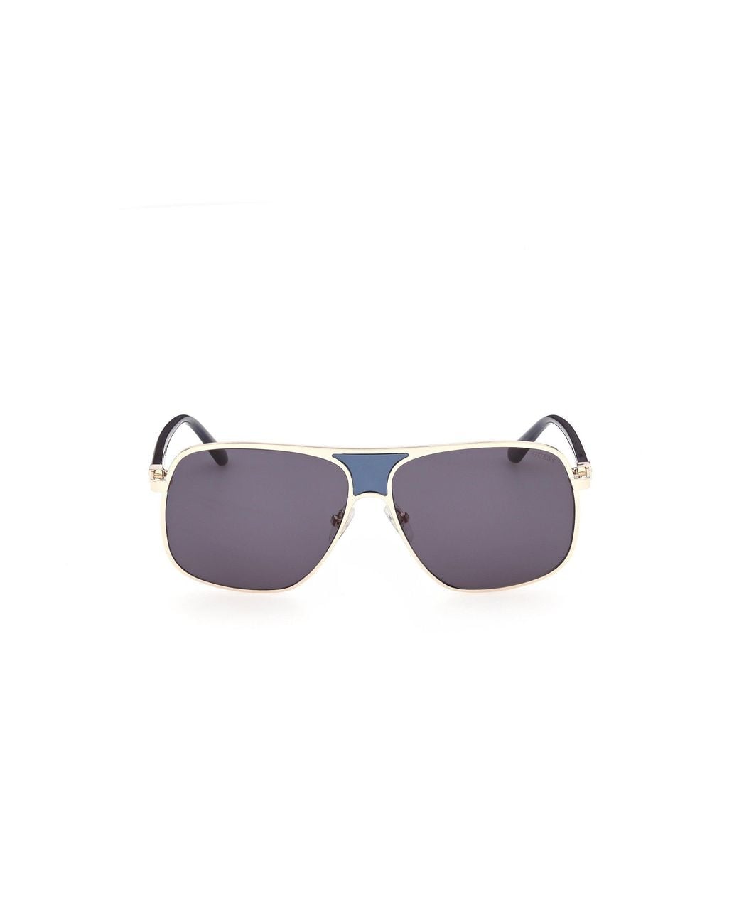 Guess Black Gu00358 32V Sunglasses Injected Pilot Normal