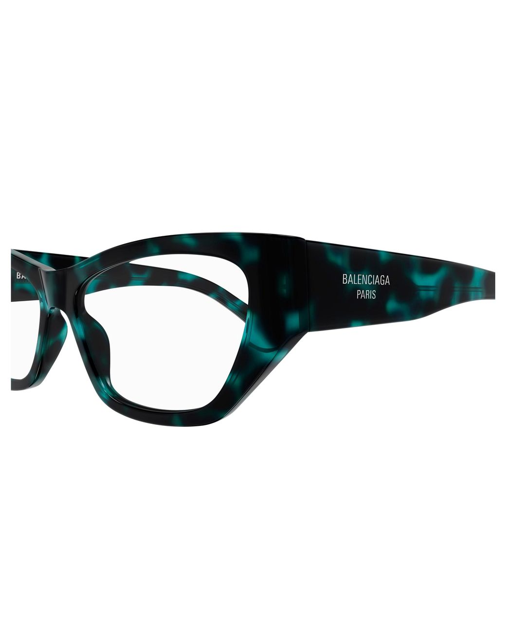 Balenciaga Black Bb0372O 003 Optical Frames Acetate Transparent Cat Eye