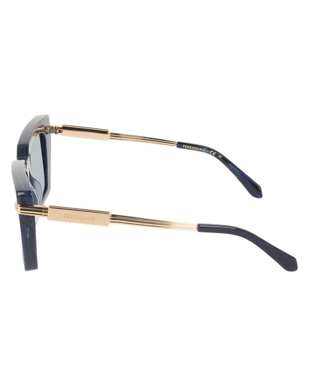 Ferragamo Black Sf2089S 413 Sunglasses Acetate Squared Normal