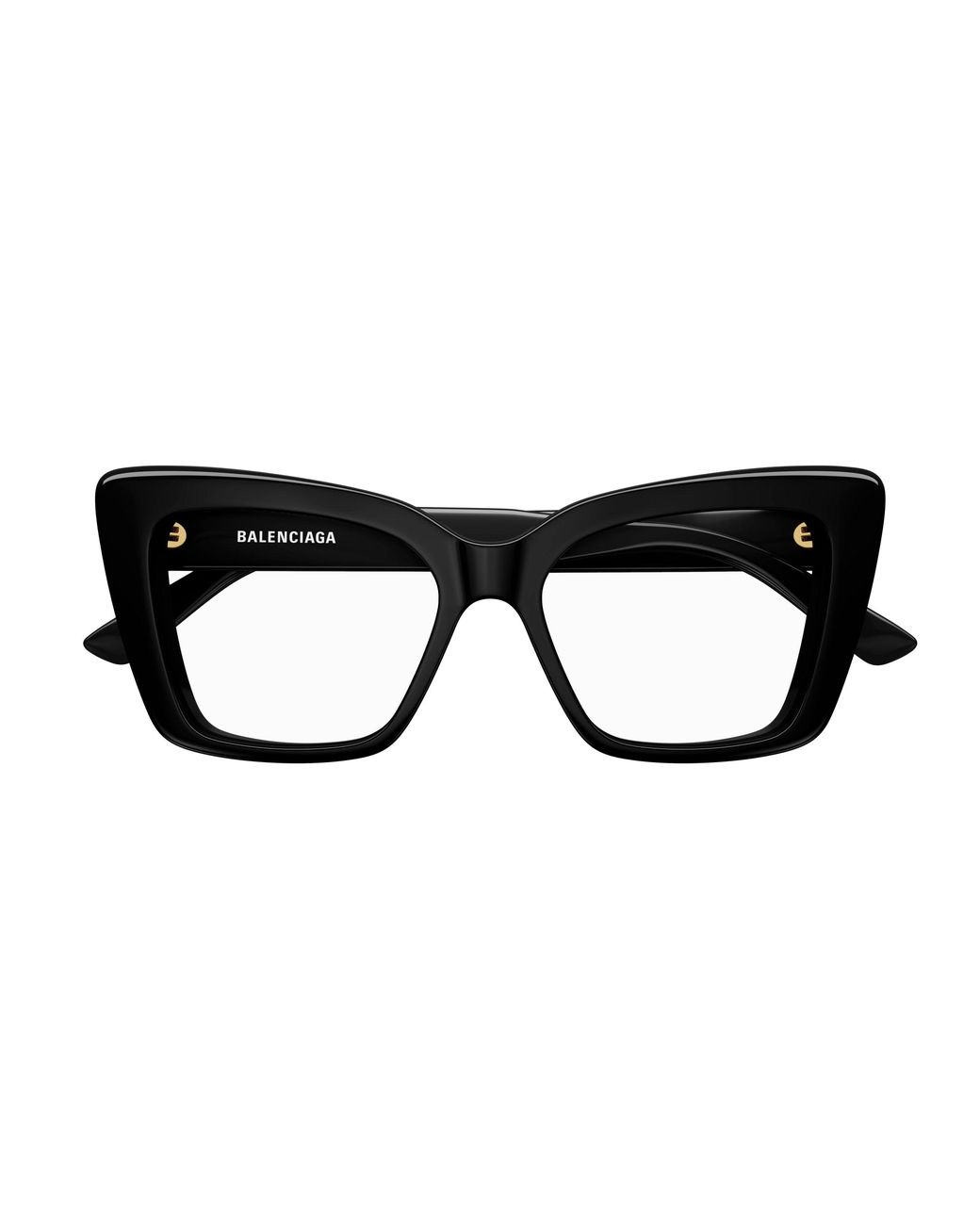 Balenciaga Black Bb0297O 001 Optical Frames Acetate Squared