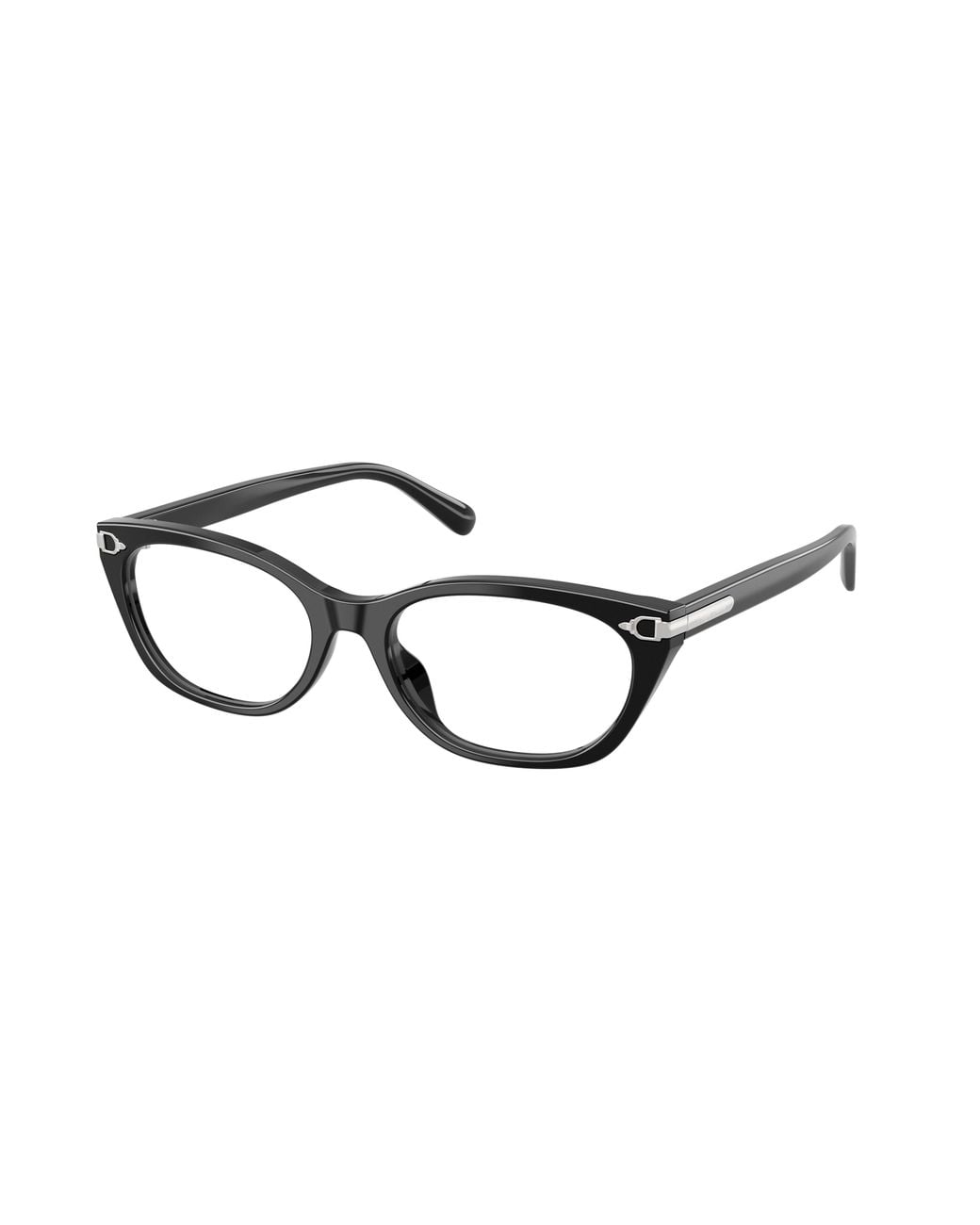 Ralph Lauren Black Rl6268U 5001 Optical Frames Acetate Transparent Cat Eye Normal