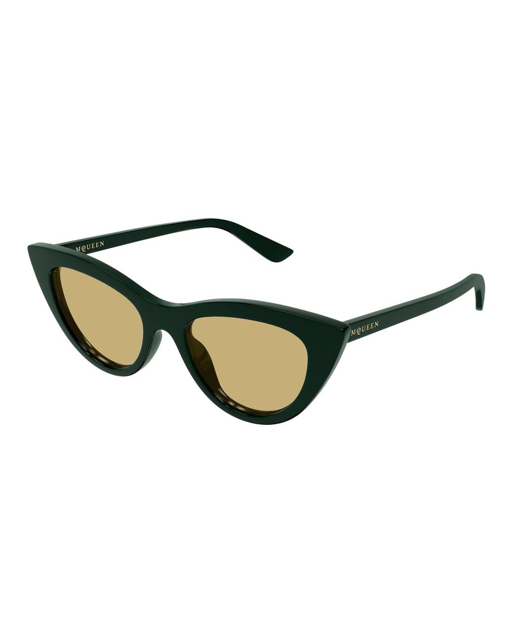 McQueen Black Am0577S 004 Sunglasses Acetate Cat Eye