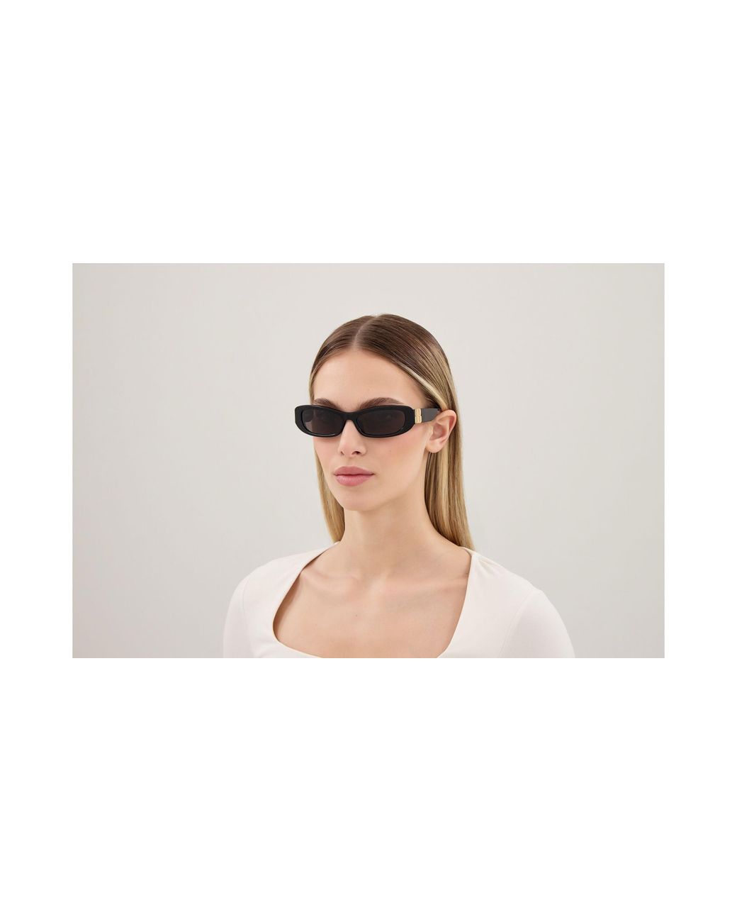 Balenciaga Black Bb0505S 001 Sunglasses Acetate Squared