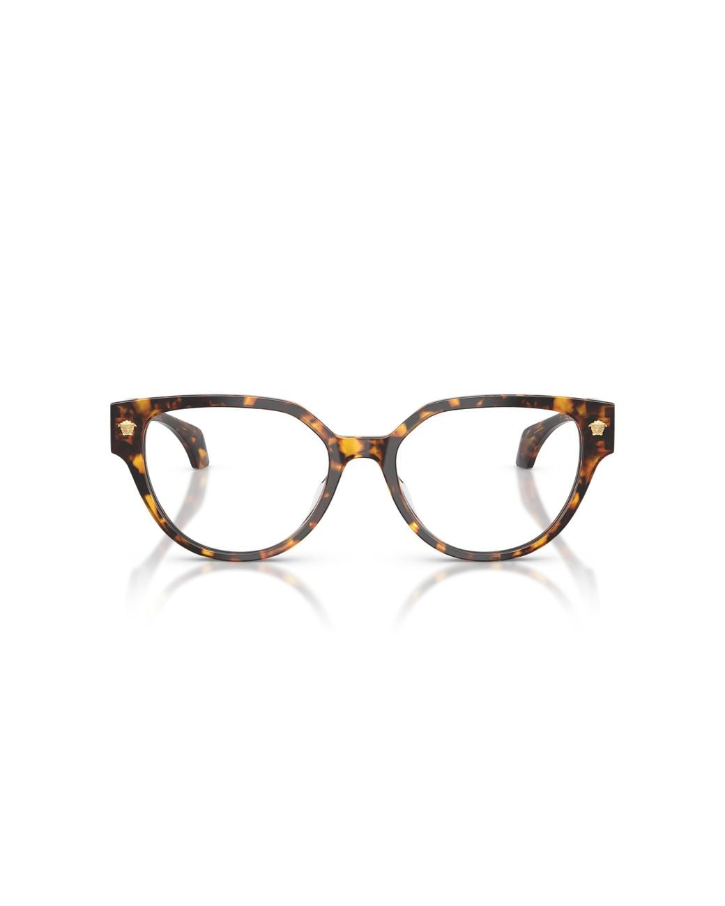 Versace Black Ve3394D 5514 Optical Frames Acetate Transparent Cat Eye Normal