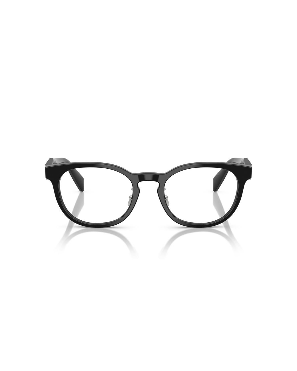 Prada Black Pr B06Vd 16K1O1 Optical Frames Acetate Transparent Pantos Normal