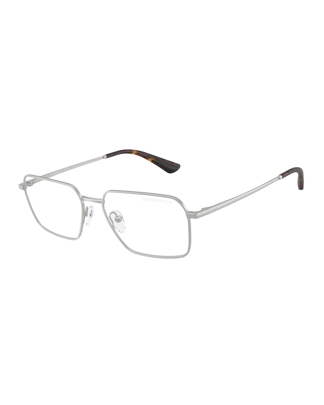 Emporio Armani Black Ea2178 30451W Sunglasses Metal Transparent Geometric Normal for men