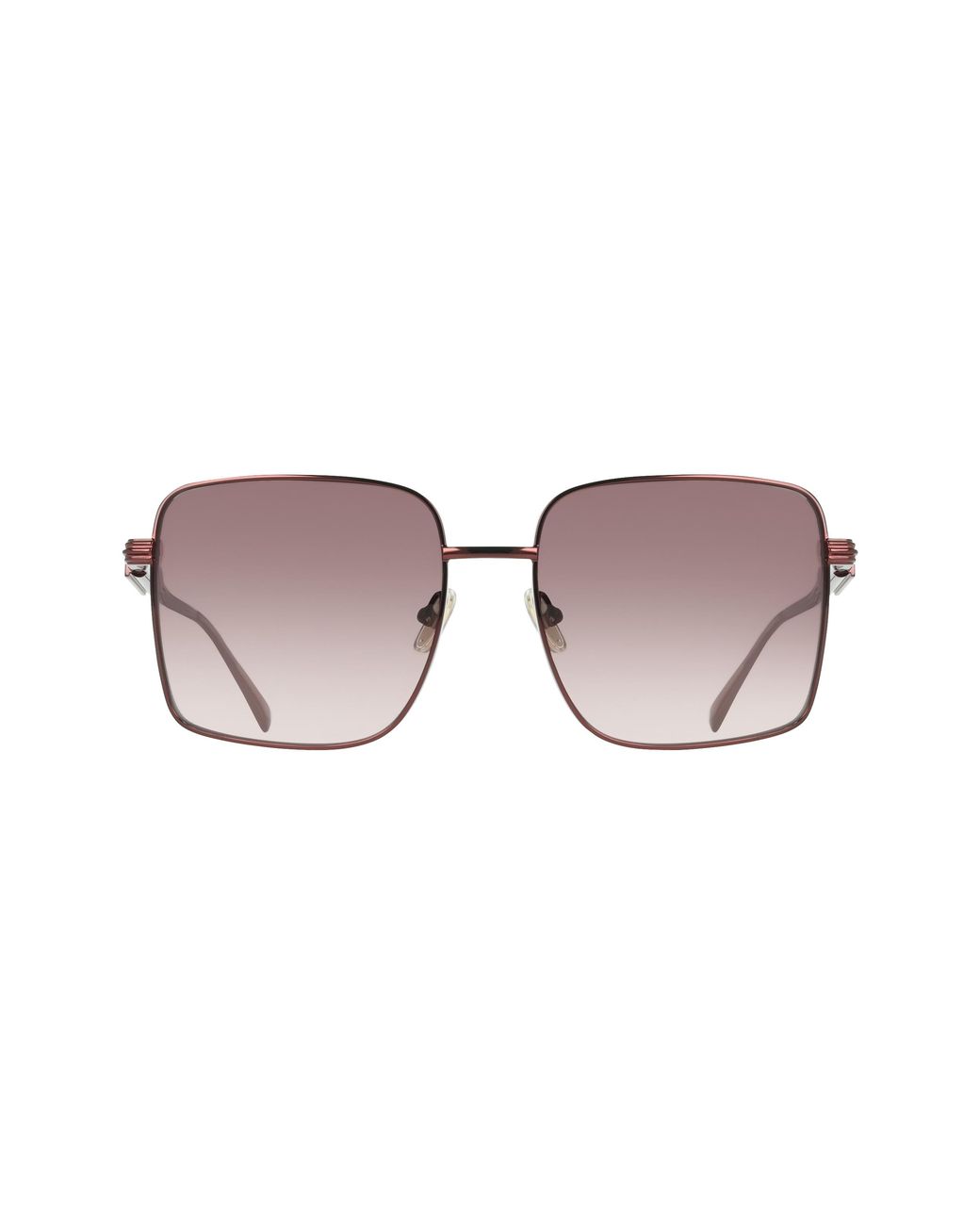 Ferragamo Black Sf330S 606 Sunglasses Metal Squared Normal