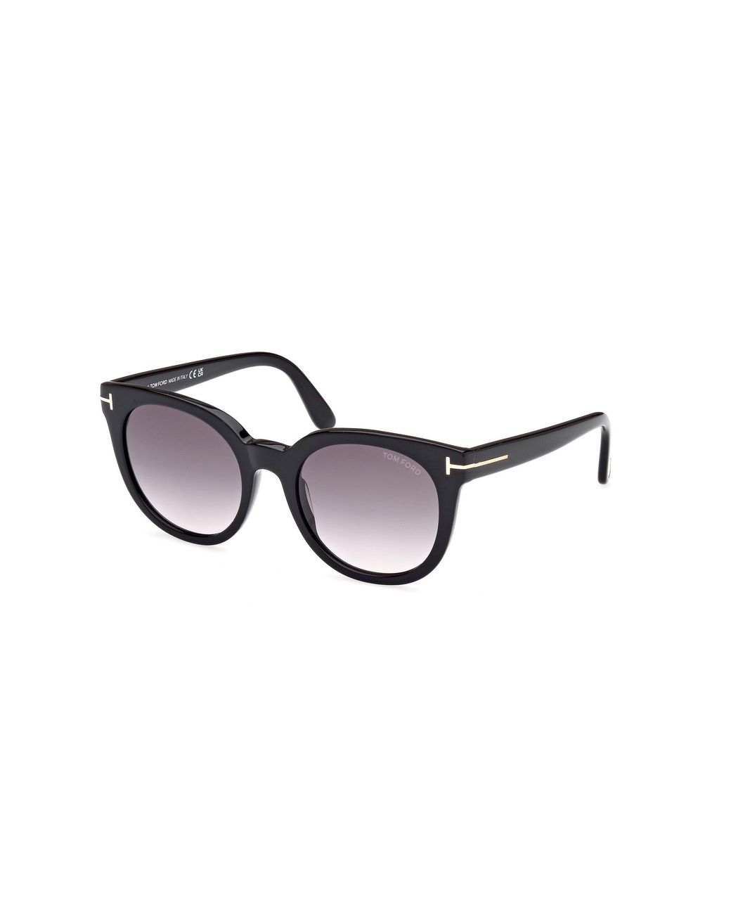 Tom Ford Black Ft1109 Moira 01B Sunglasses Acetate Butterfly Normal Shaded