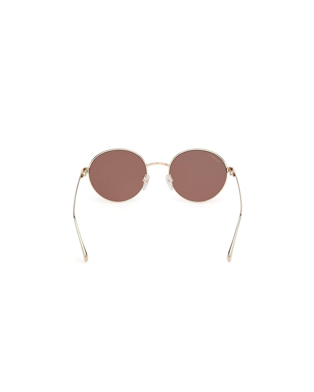 MAX&Co. Metallic Mo0166 32A Sunglasses Metal Round Normal