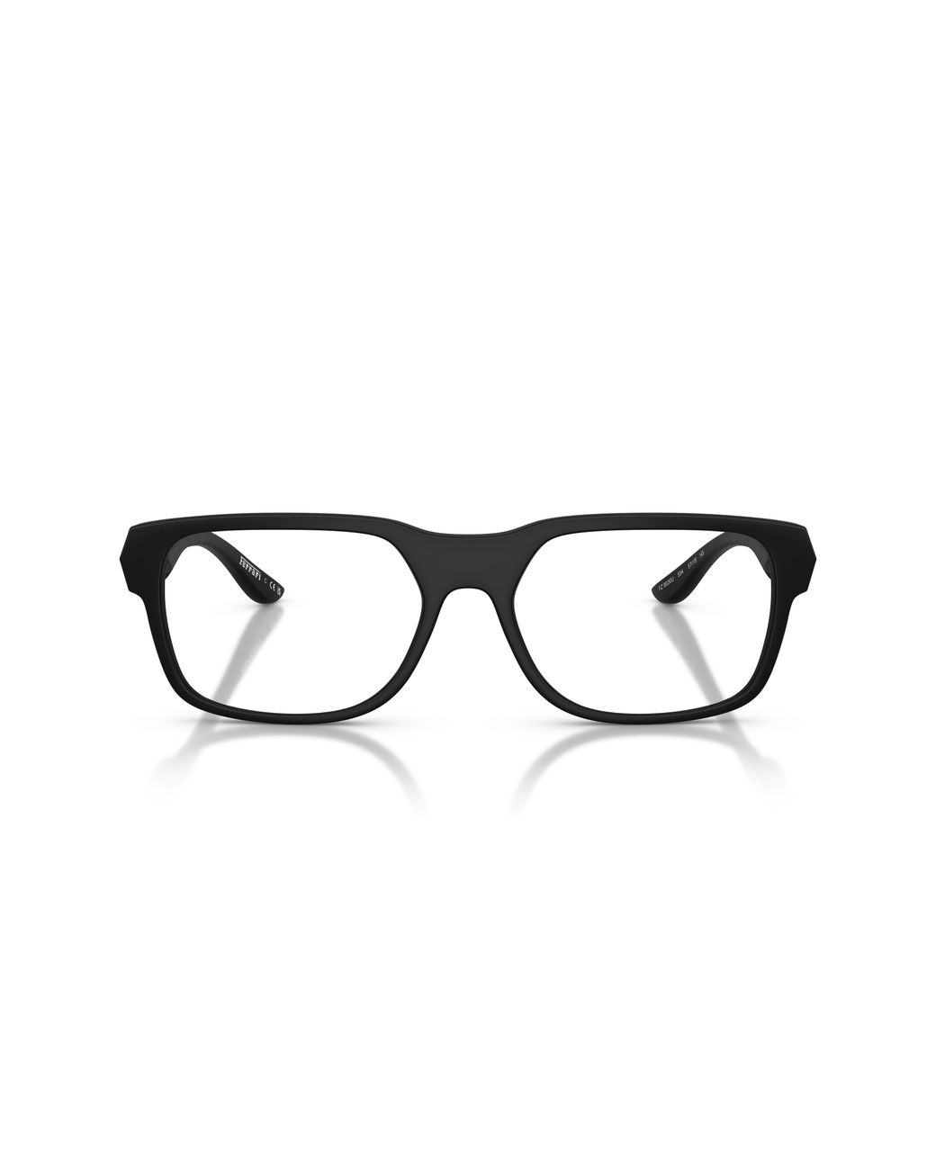 FERRARI SCUDERIA Black Fz8030U 534 Optical Frames Injected Transparent Geometric Normal for men