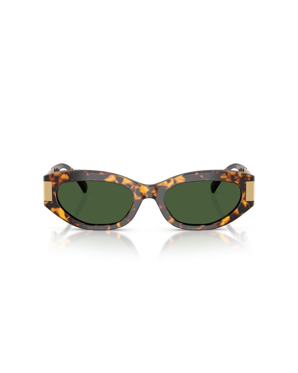 Versace Green Ve4501 551471 Sunglasses Acetate Cat Eye Normal