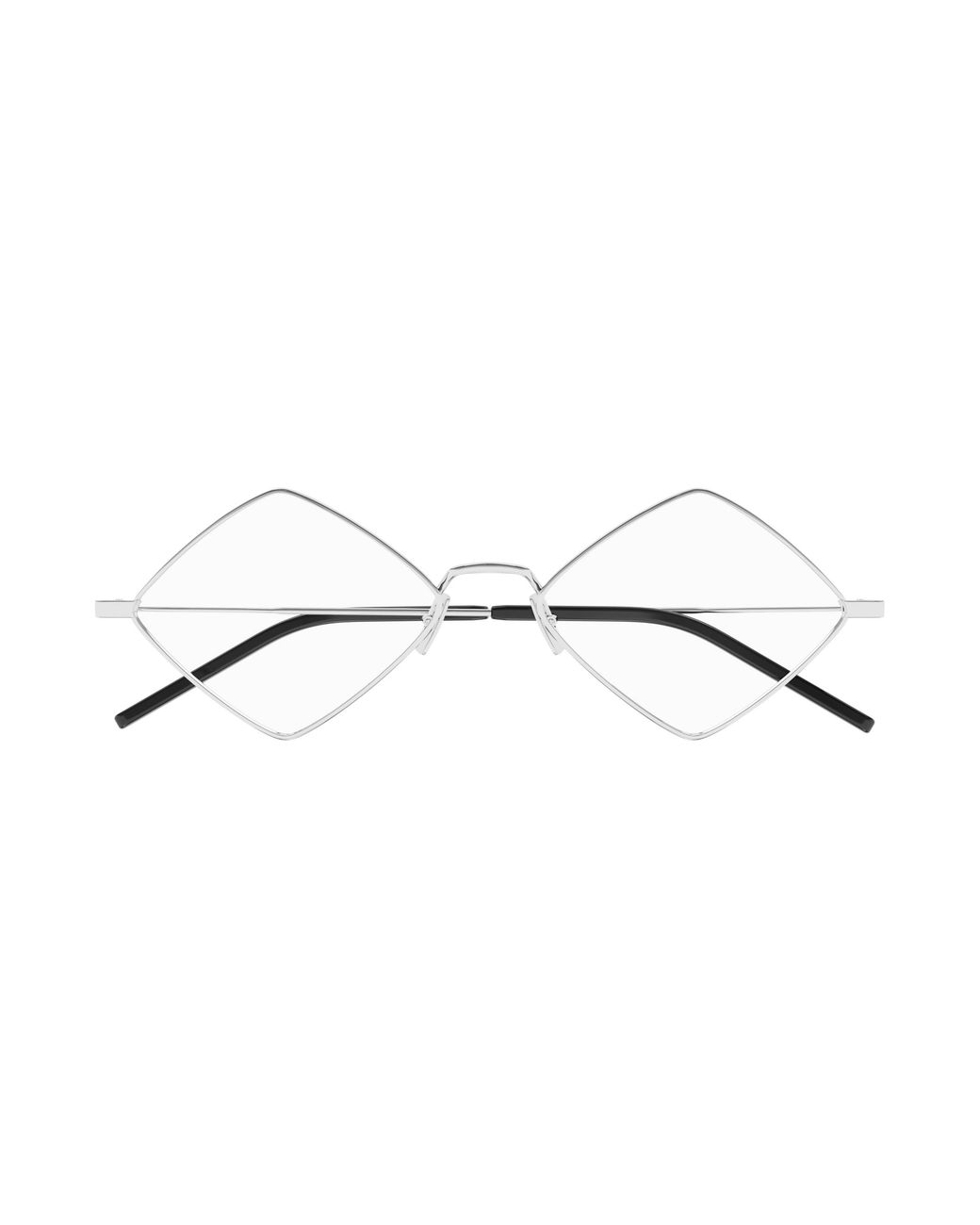 Saint Laurent Black Sl 302 Lisa Opt 002 Optical Frames Metal Transparent Geometric