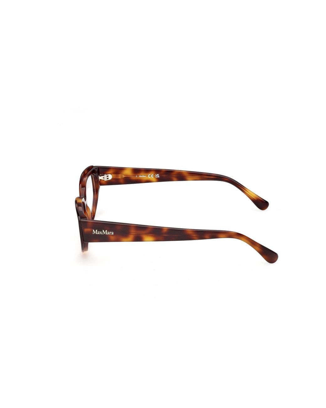Max Mara Black Mm5258 52 Optical Frames Acetate Geometric Normal