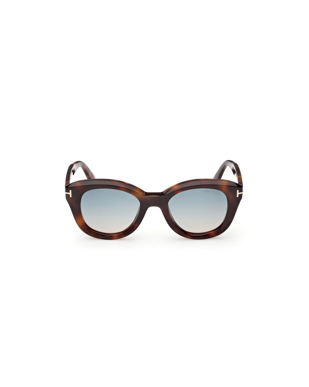 Tom Ford Black Ft1344 Nika-02 53P Sunglasses Acetate Round Normal