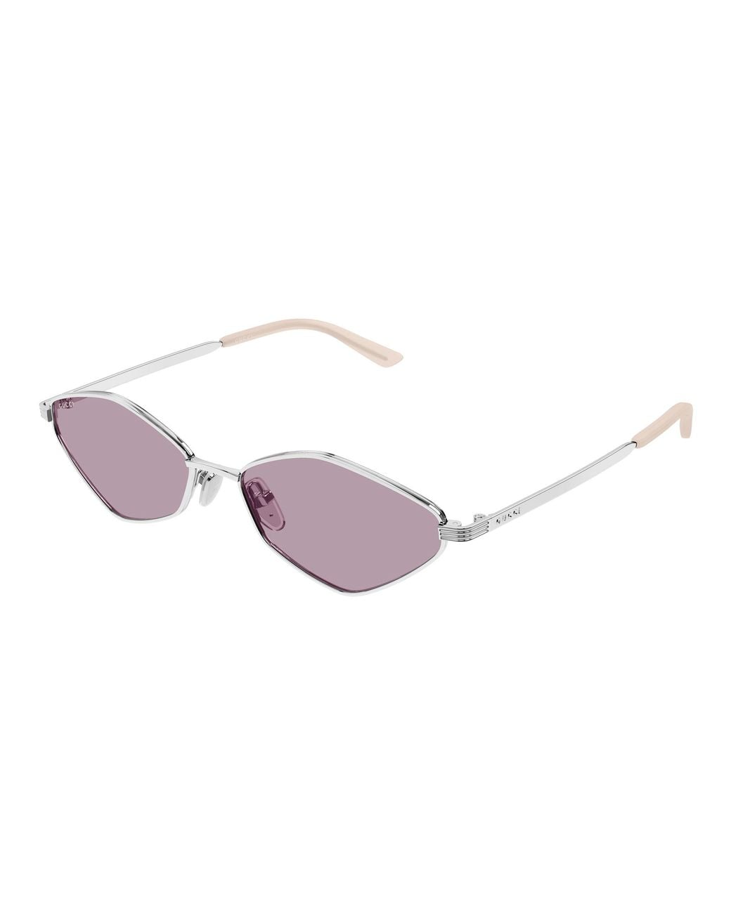 Gucci Black Gg2222S 004 Sunglasses Metal Geometric