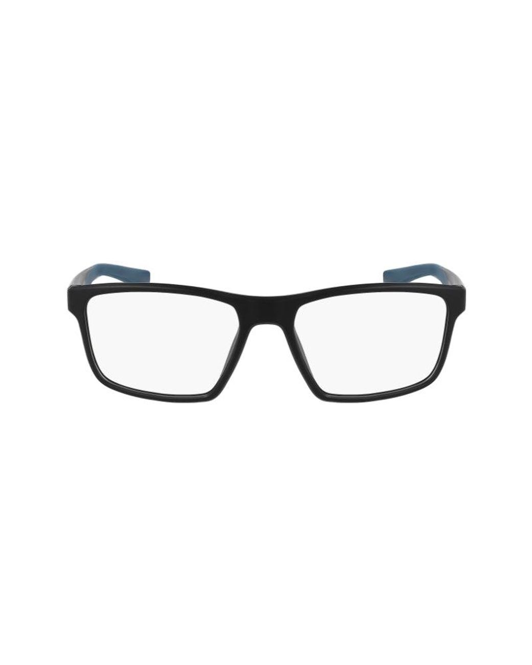 Nike Black 7015 004 Optical Frames Bio-Inject Squared Normal Normal for men