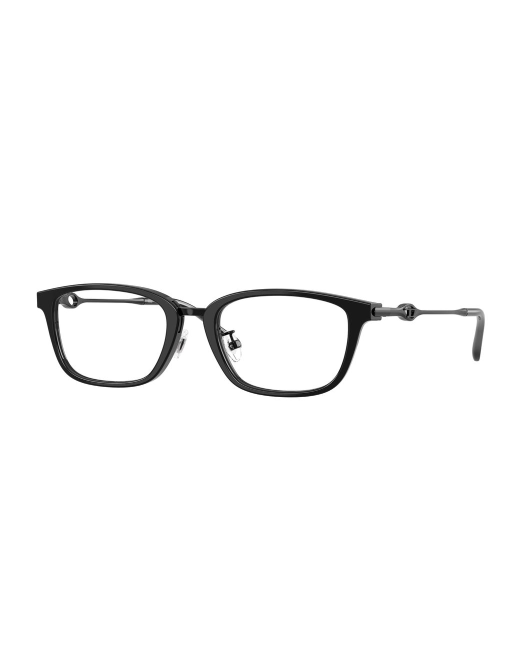 DIESEL Black Dl4032D 2001 Optical Frames Acetate Transparent Squared Normal