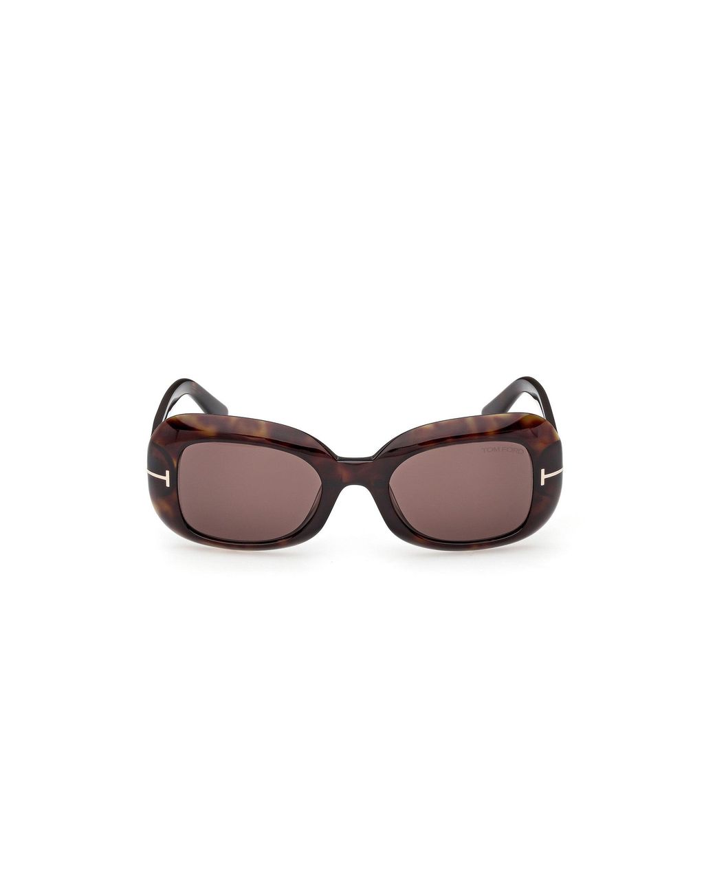 Tom Ford Black Ft1347 Paloma-02 52E Sunglasses Acetate Squared Normal