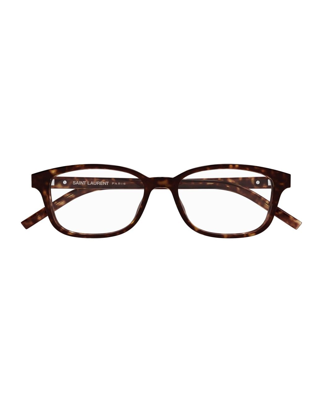 Saint Laurent Black Sl M151/J 002 Optical Frames Acetate Transparent Squared