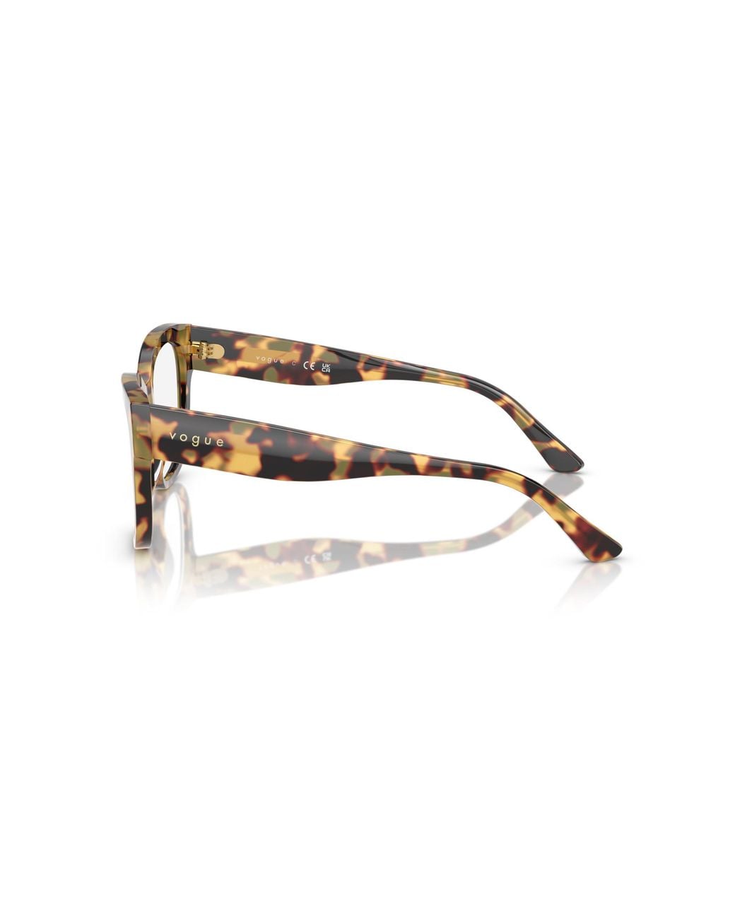 Vogue Eyewear Black Vo5605 2605 Optical Frames Acetate Transparent Squared Normal